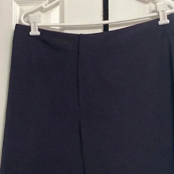 Apt 9 stretch navy blue trouser pants slacks - Picture 3 of 8